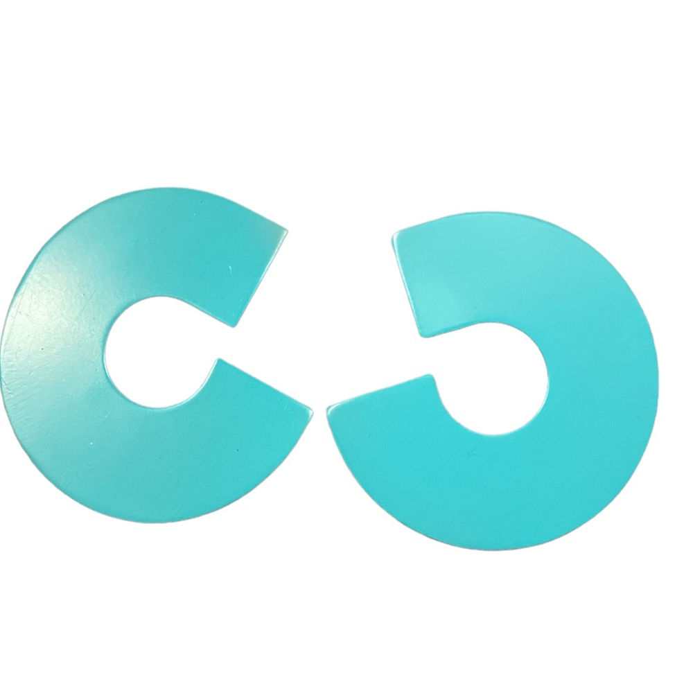 Arme de L’amour large hoop earrings